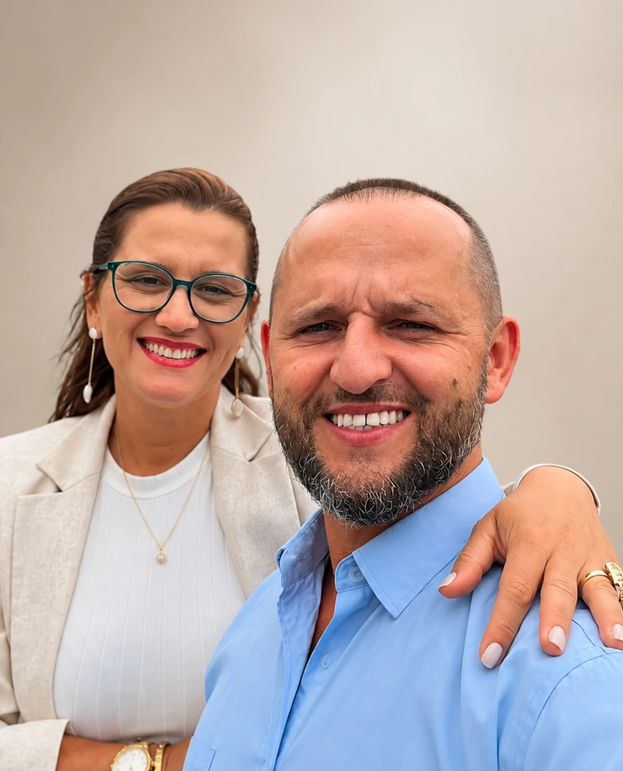 Foto dos idealizadores da Suel Semijoias