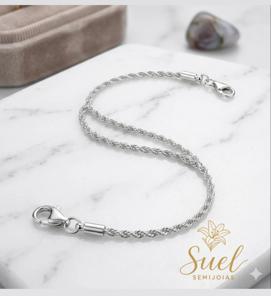 Pulseira em prata